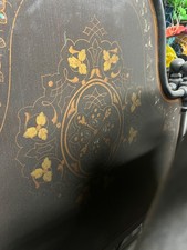 Letto matrimoniale antico in