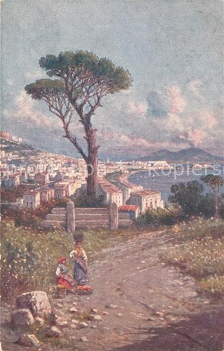 Napoli panorama - napoli, dalla