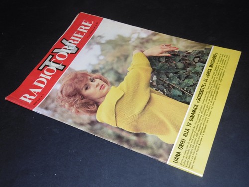 Radio corriere 7 1965 - tv,