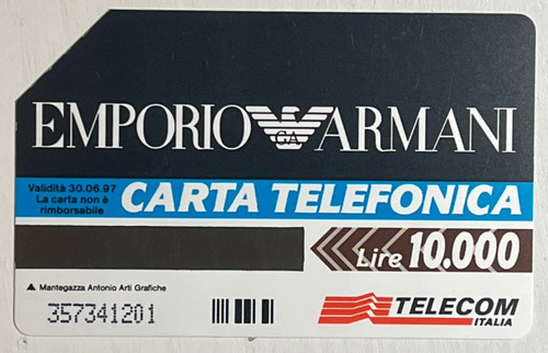 Carta telefonica emporio - carta,