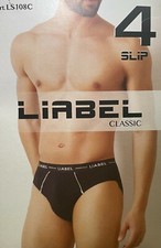 4 SLIP da uomo ragazzo LIABEL
