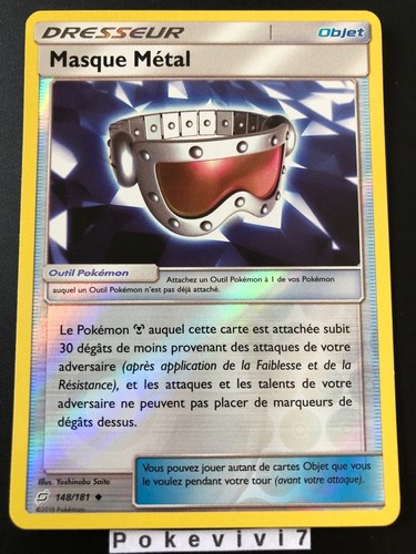Carte pokemon masque metal - pokemon,