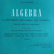 Libro Ugo Russo ALGEBRA e