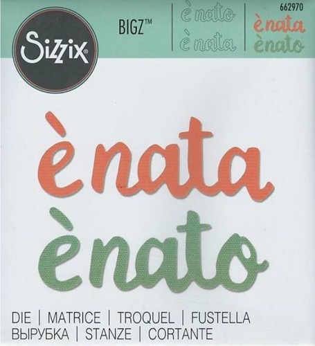 Fustella bigz sizzix - sizzix, e'