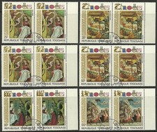 Togo Togolaise - 1972 - T3 - Christmas - Paintings - Art - Quadri Set Cpl - Used