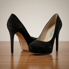 Jimmy Choo Esam Black Suede
