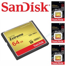 Scheda SanDisk Extreme Compact Flash CF 32 GB 64 GB 128 GB scheda UDMA 7 DSLR fotocamera