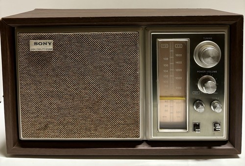 Vintage sony icf 9550w fm - sony, icf-9550w