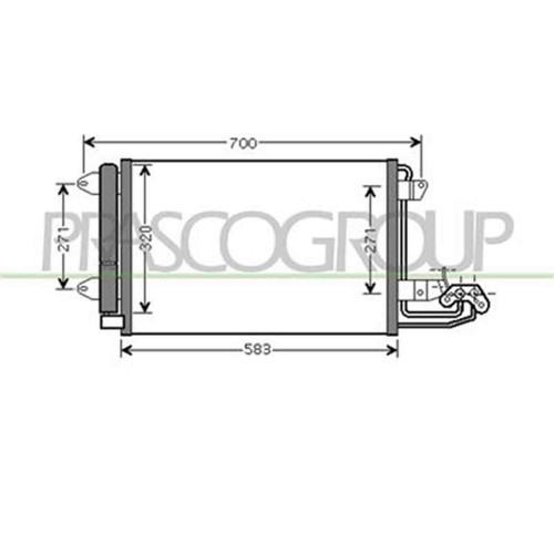 Condensatore audi 5 porte - 3/5,