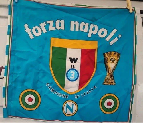 Bandiera napoli restyling - napoli,