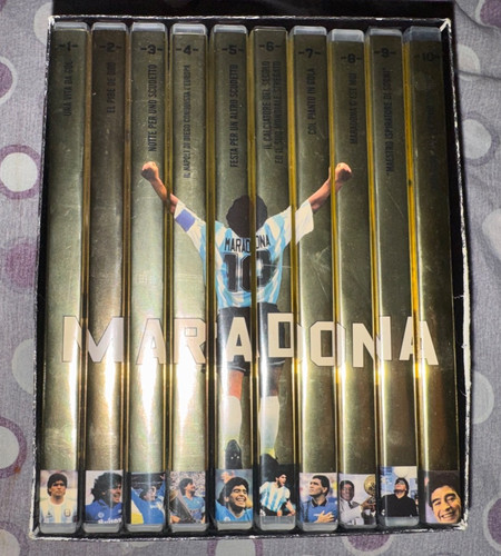 Maradona dvd box - maradona,