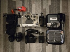 Panasonic Lumix G95 Nimar kit subacqueo completo: custodia + cupola + fotocamera + obiettivi