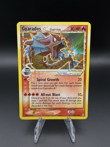Delta species gyarados gold - delta,