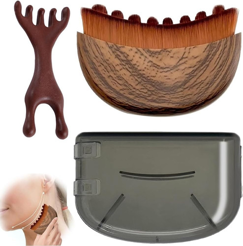 Massaggiatore viso legno - viso, in