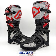 Stivali Acerbis X-Team Nero Grigio Rosso