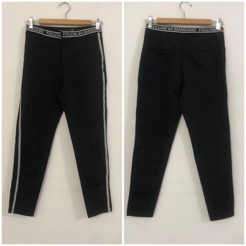 Mangano pantalone nero s - pantalone, tg