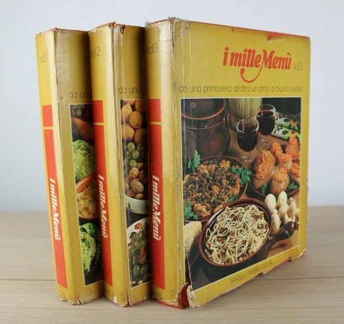 Volumi mille menù 1972 - menù,