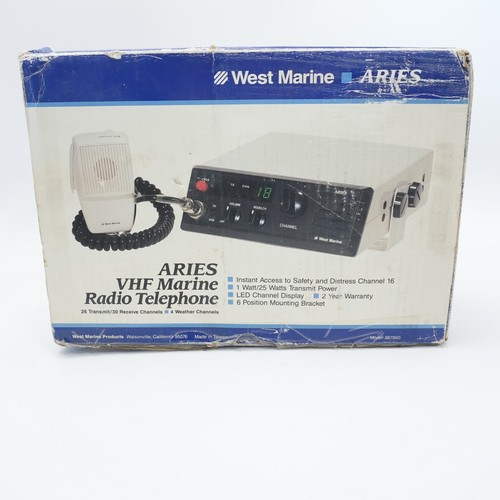 New west marine - west, vhf
