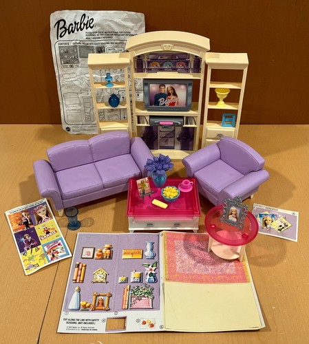 Barbie vintage 2002 soggiorno - barbie,