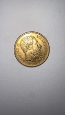 Moneta Oro 20 Franchi Belgio 1871 – Leopoldo II – Originale da Collezione