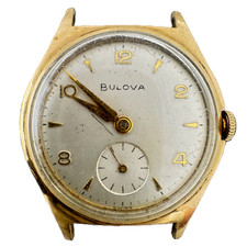Vintage 30.5mm 1962 Bulova 17j