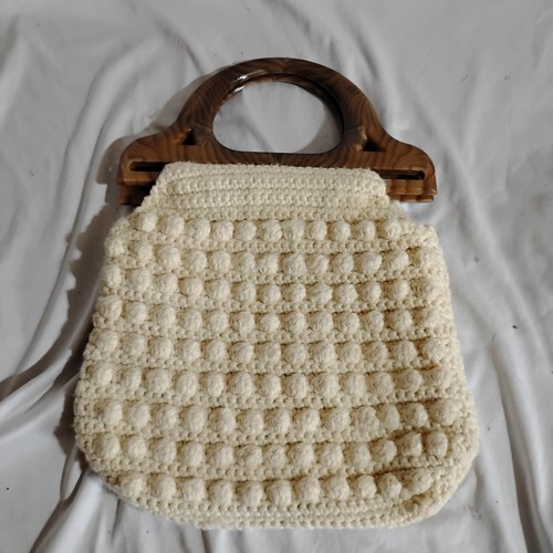 Borsa mano popcorn anni 60 - borsa,