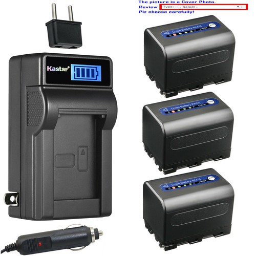 Kastar battery lcd - battery, charger
