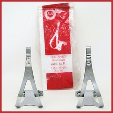 NOS ALE ALPI TOE CLIPS ACCIAIO VINTAGE anni 60 M MEDIUM 70S CAMPAGNOLO EROICA ROAD AL 