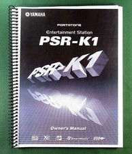 Yamaha psr instruction - yamaha, psr-k1