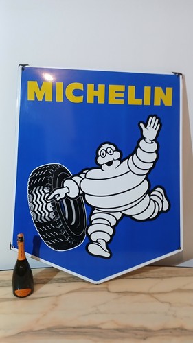 Insegna smaltata michelin - insegna,
