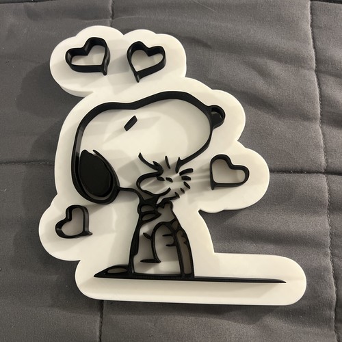 Snoopy hugging woodstock - snoopy,