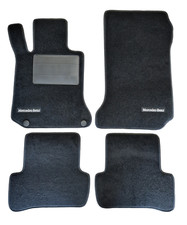 Tappetini Tappeti Auto Moquette Mercedes Classe C (W204) 2007 2014 con 2 scritte