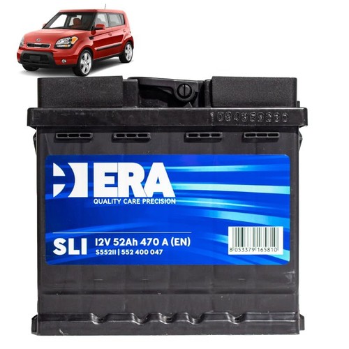 Batteria 50ah per kia soul - batteria,