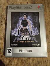 Lara Croft Tomb Raider: L'Angelo delle Tenebre Platinum (PS2) compreso di manuale
