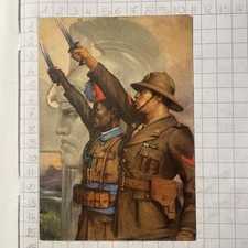 Cartolina Coloniale Corpo Polizia Africa Italiana Viagg. Napoli Timbro Wehrmacht