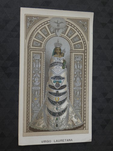 Image pieuse virgo lauretana