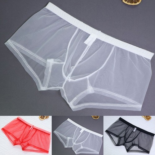 Boxer uomo maglia trasparente