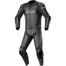Tuta motociclista pelle - in,