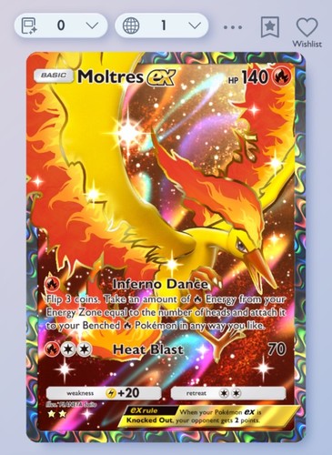 Pokemon tcg pocket moltres - tcg,