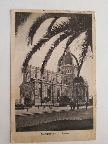 Cartolina cerignola - cartolina,