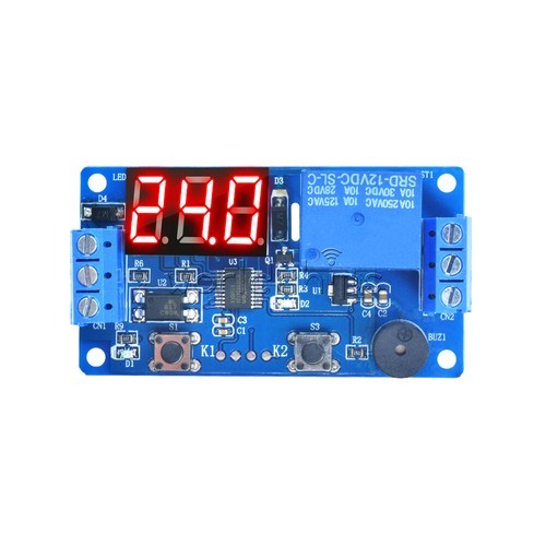 Display 12v led timer relè - display,