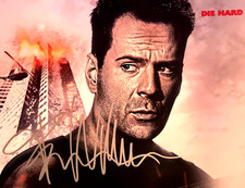 BRUCE WILLIS firmato 8x10"