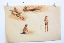 Arte DDR - acquerello Ingeborg