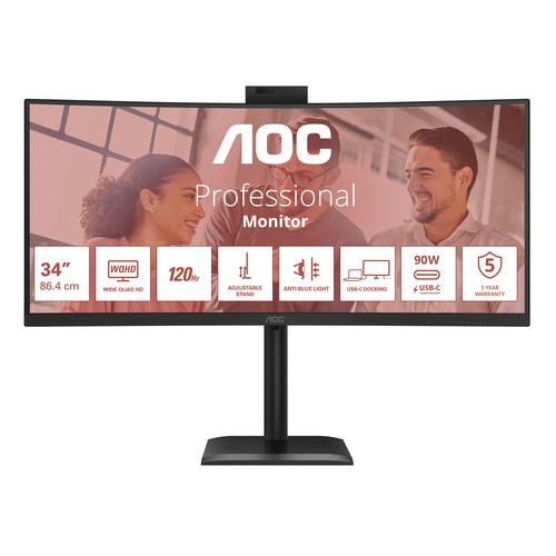 Aoc monitor led 4k - monitor,