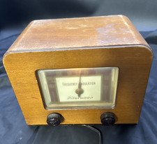 Vintage PiloTuner FM TunerT601A  Pilot Radio Lights Up Untested Free Shipping