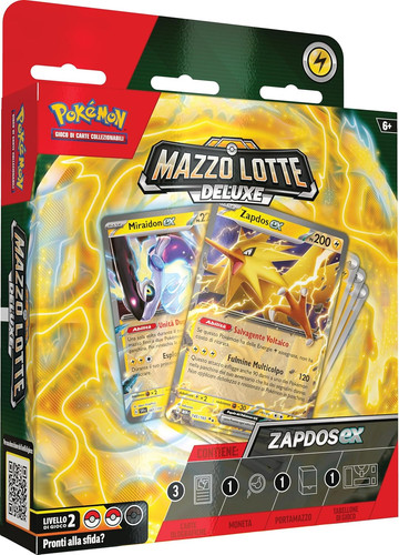 Mazzo lotte deluxe - mazzo, zapdos-ex