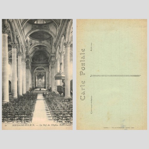 Vintage postcard nef - postcard, la