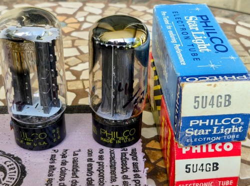 Tubo raddrizzatore philco - raddrizzatore,