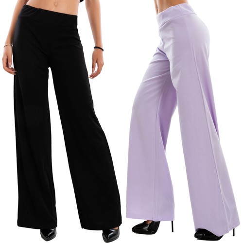 Pantaloni donna palazzo - pantaloni,