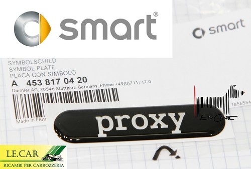 Adesivo scritta proxy - ", "